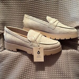Sanctuary Westside Lite Linen Platform Loafer